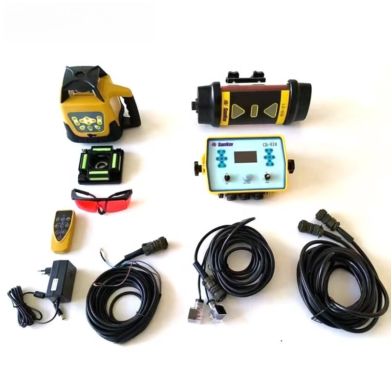 Precision Farming In Agriculture - ระบบปรับระดับพื้นดินด้วยเลเซอร์ความแม่นยำสูง AG808 สำหรับรถแทรกเตอร์ อุปกรณ์การเกษตรราคาประหยัด