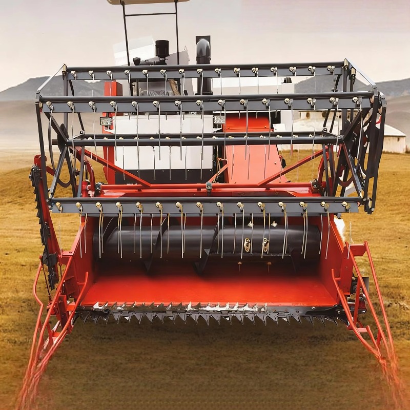 Combine Harvester Mini - เครื่องเก็บเกี่ยวขนาดเล็กแบบปรับแต่งได้และเครื่องเก็บเกี่ยวข้าวแบบรวม พร้อมการรับประกันหนึ่งปี ขายตรงจากโรงงาน