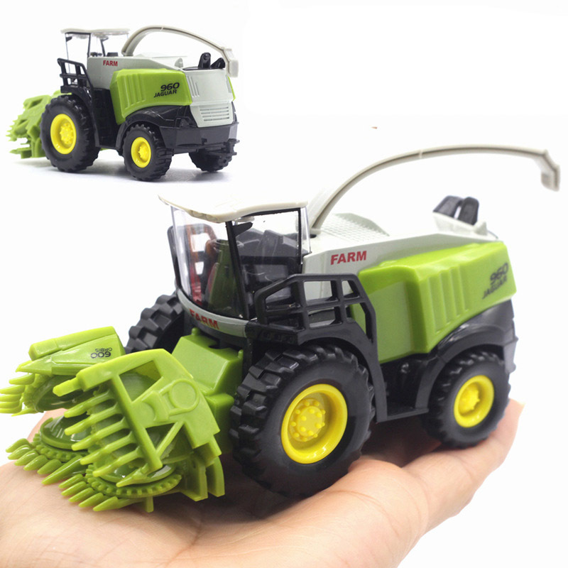 Agriculture Farming For Kids - B075 โลหะรถบรรทุกฟาร์มการเกษตร Harvester รถของเล่นเด็กยานพาหนะ Farmer รถแทรกเตอร์รถของเล่นเพื่อการศึกษาเด็ก