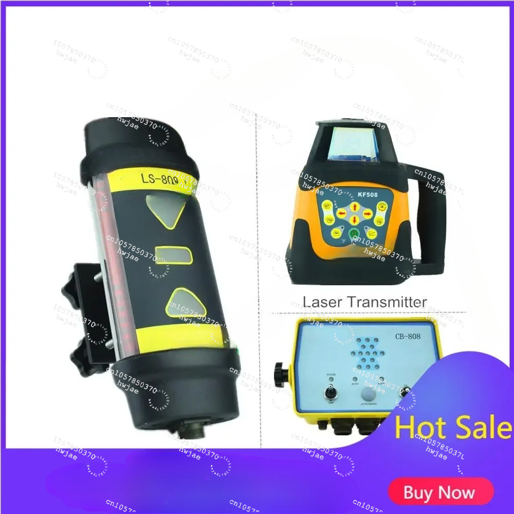 Precision Farming In Agriculture - AG808 ระบบปรับระดับพื้นที่ด้วยเลเซอร์ความแม่นยำสูงสำหรับรถแทรกเตอร์ อุปกรณ์การเกษตรราคาประหยัด
