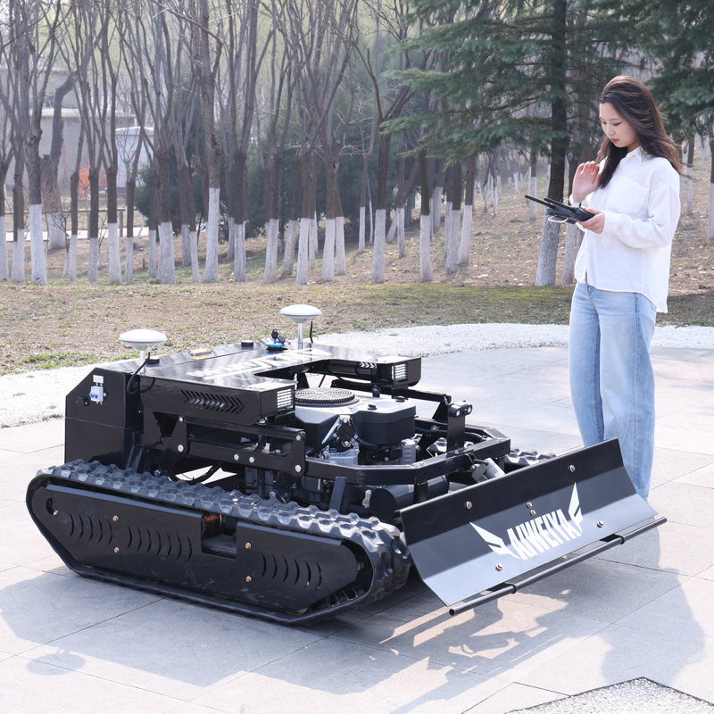 Agriculture Farming Requirements - เครื่องตัดหญ้าแบบรีโมทคอนโทรลปรับแต่งได้ สำหรับทุกสภาพพื้นที่ กำจัดวัชพืช ตัดหญ้าบนเนินเขา ใบมีดเกรดฟาร์ม ประสิทธิภาพสูง