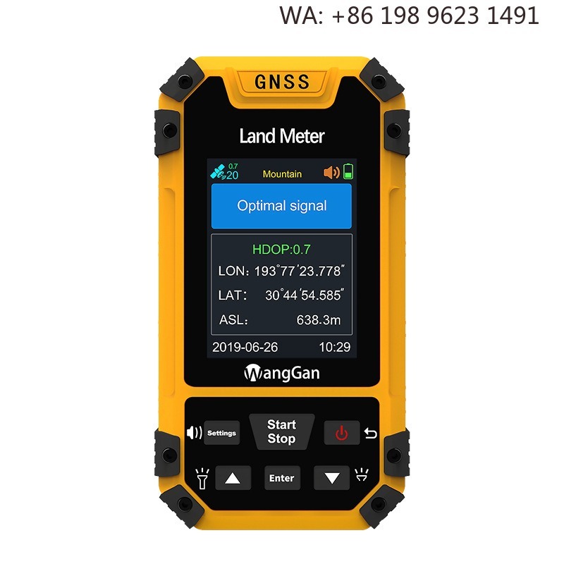 Precision Farming In Agriculture - เครื่องวัด GNSS แบบพกพา ความแม่นยำสูง สำหรับวัดพื้นที่ ความลาดชัน
