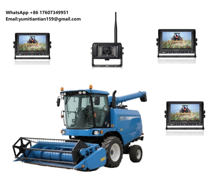 Farming System & Sustainable Agriculture - ระบบกล้องสังเกตการณ์ไร้สายที่เชื่อถือได้สำหรับอุปกรณ์การเกษตร ระบบช่วยถอยหลังสำหรับรถยนต์ในฟาร์มขนาดใหญ่