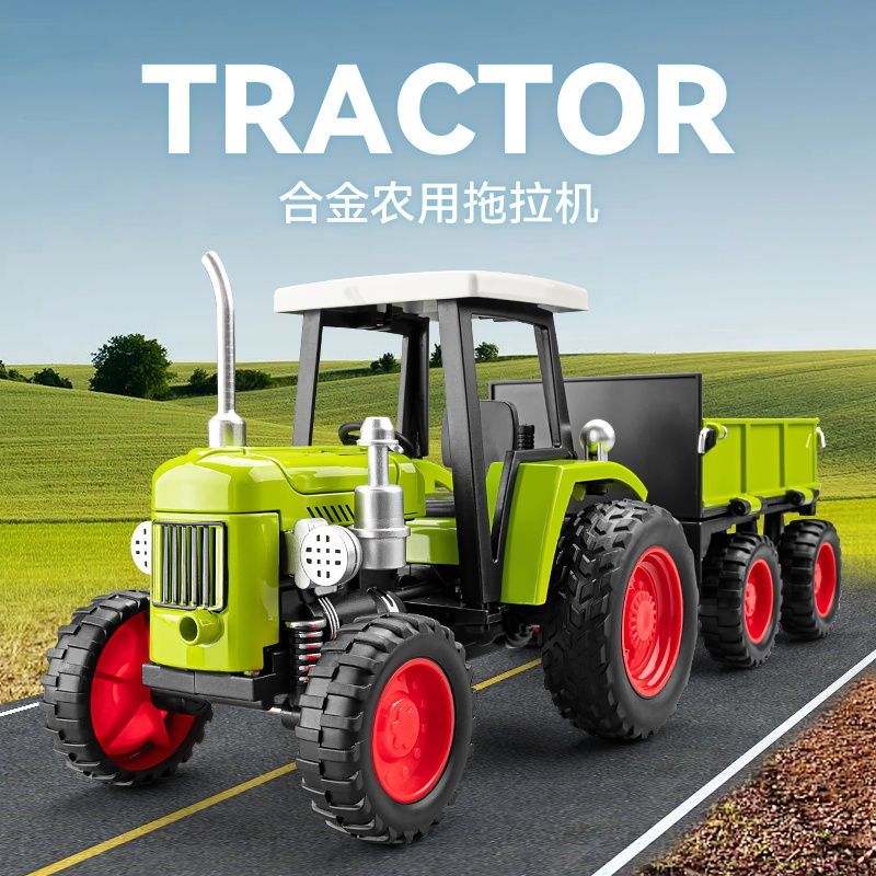 รถแทรกเตอร์ของเล่นอัลลอยพร้อมร - Agriculture Farming For Kids บทวิจารณ์และราคา