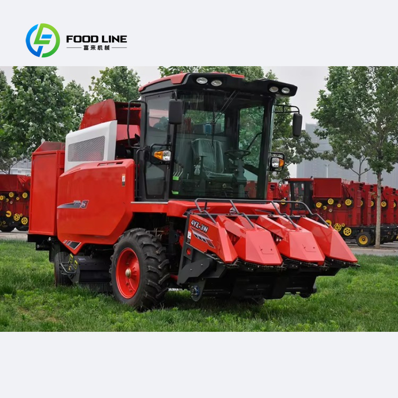 เครื่องเก็บเกี่ยวข้าวโพดขนาดเล - Combine Harvester Mini บทวิจารณ์และราคา