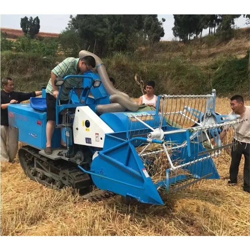 รถเกี่ยวข้าวขนาดเล็กใหม่ ราคาป - Combine Harvester Mini บทวิจารณ์และราคา