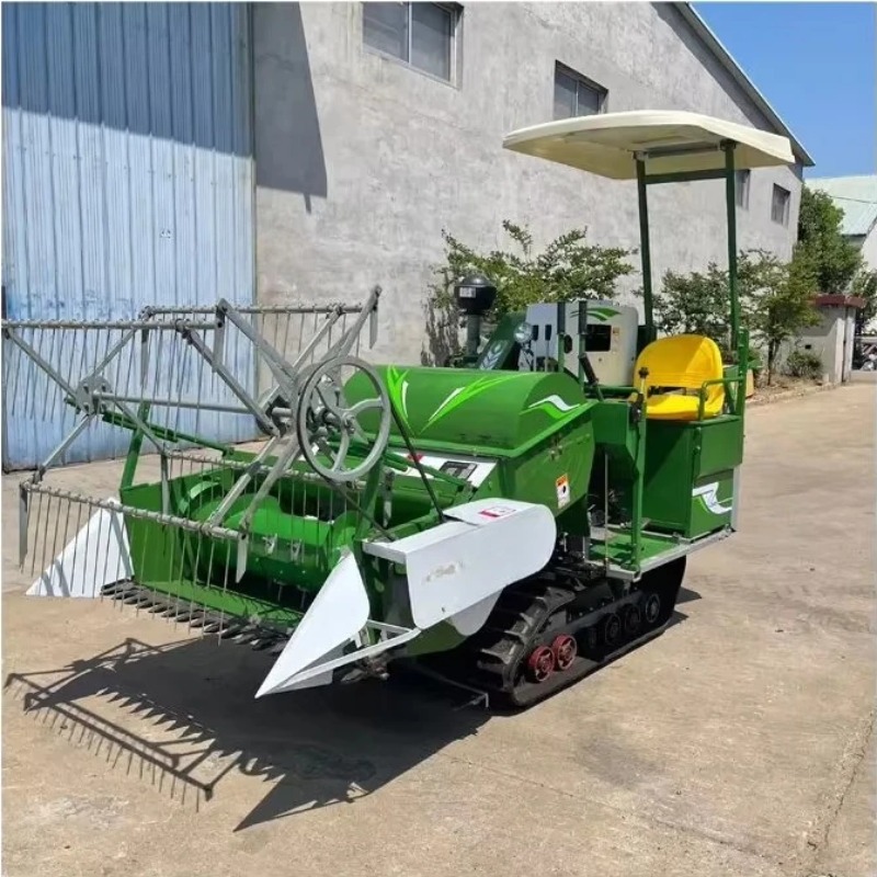 รถเกี่ยวข้าวขนาดเล็กใหม่ ราคาป - Combine Harvester Mini บทวิจารณ์และราคา