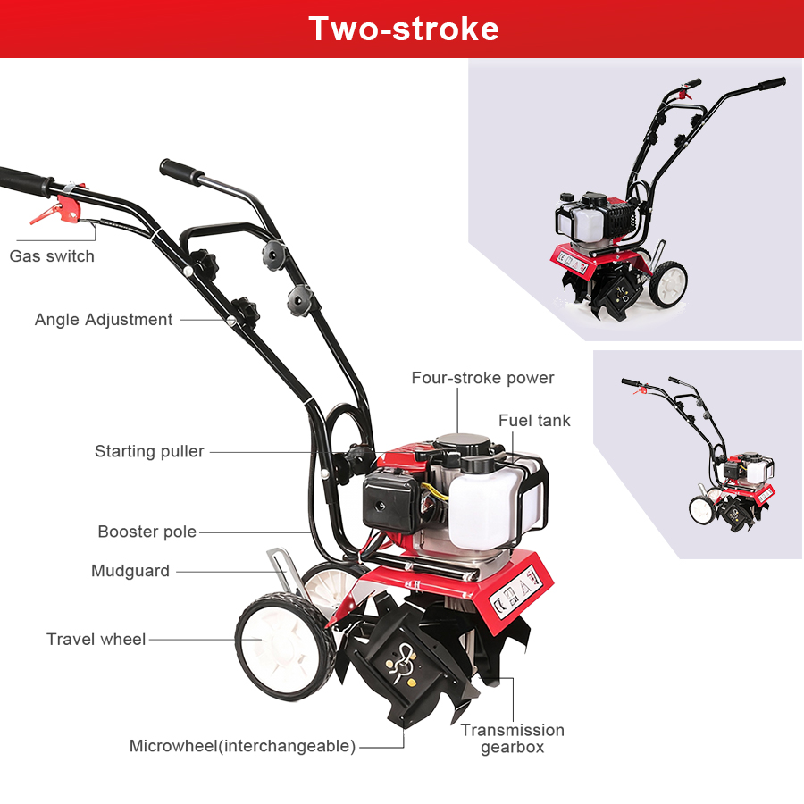 เครื่องพรวนดินขนาดเล็ก Tungful - Agriculture Farming Tool บทวิจารณ์และราคา
