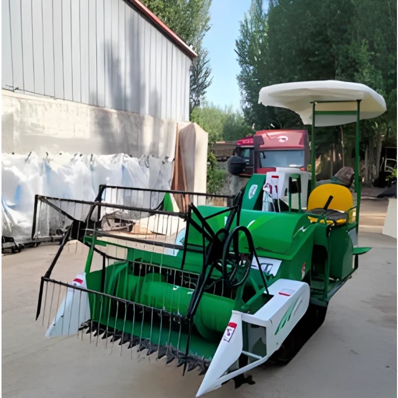เครื่องจักรกลการเกษตร เครื่องเ - Combine Harvester Mini บทวิจารณ์และราคา