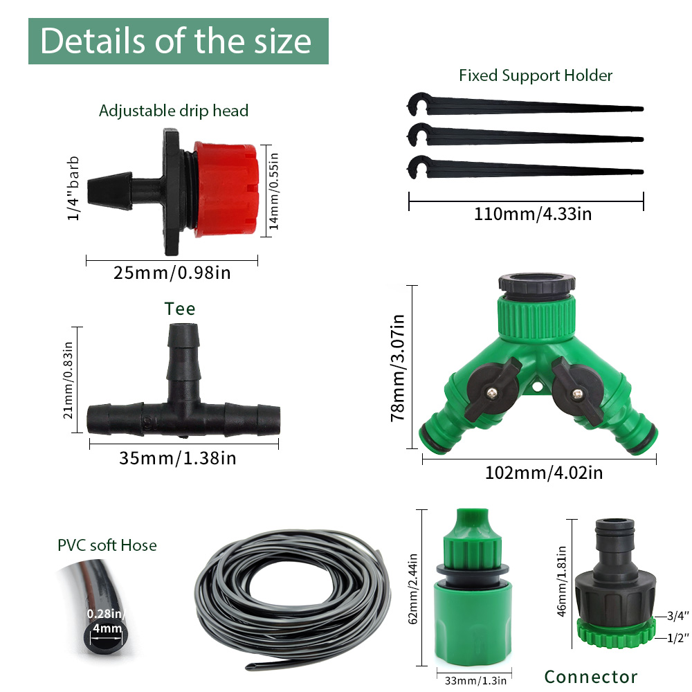 ระบบรดน้ำแบบหยดอัตโนมัติสำหรับ - Irrigation Drip Tape บทวิจารณ์และราคา