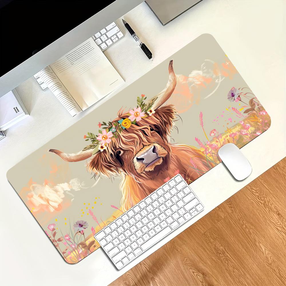แผ่นรองเมาส์ลายวัวไฮแลนด์วินเท - Cow Mat Rubber บทวิจารณ์และราคา