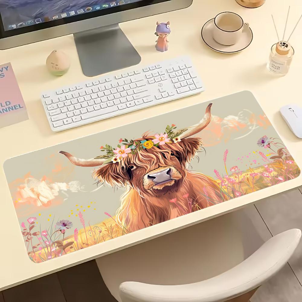 แผ่นรองเมาส์ลายวัวไฮแลนด์วินเท - Cow Mat Rubber บทวิจารณ์และราคา