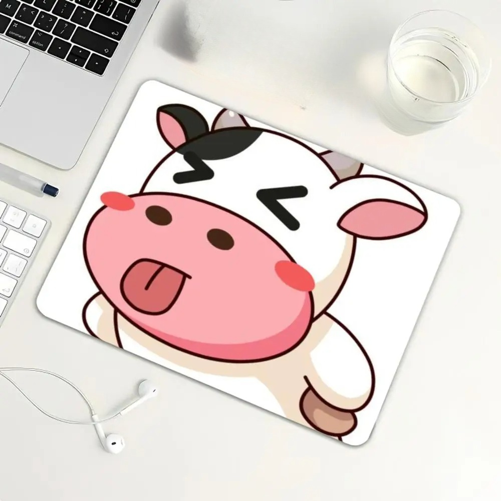 แผ่นรองเมาส์ลายแมวน่ารักและวัว - Cow Mat Rubber บทวิจารณ์และราคา