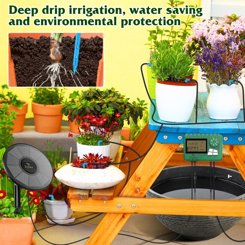อุปกรณ์ชลประทานพลังงานแสงอาทิต - Irrigation Drip Tape บทวิจารณ์และราคา