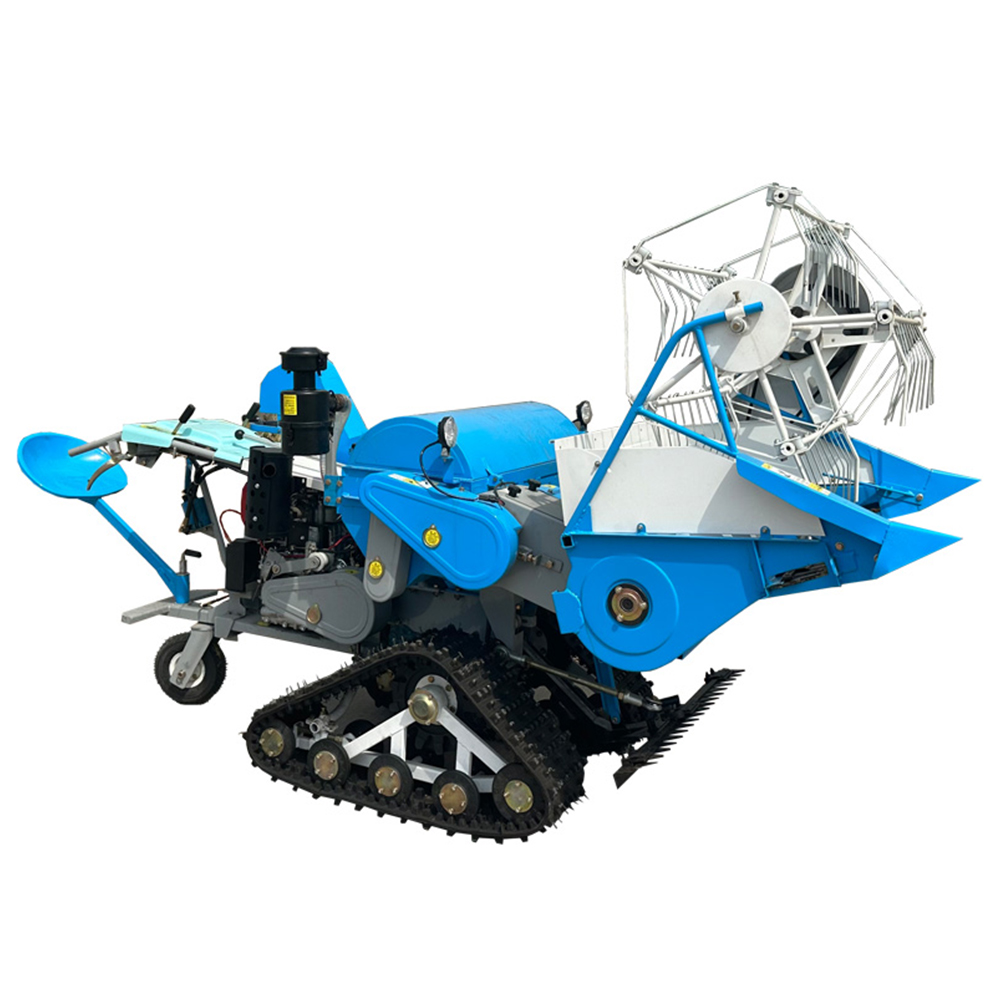 เครื่องเก็บเกี่ยวข้าวสาลีและข้ - Combine Harvester Mini บทวิจารณ์และราคา
