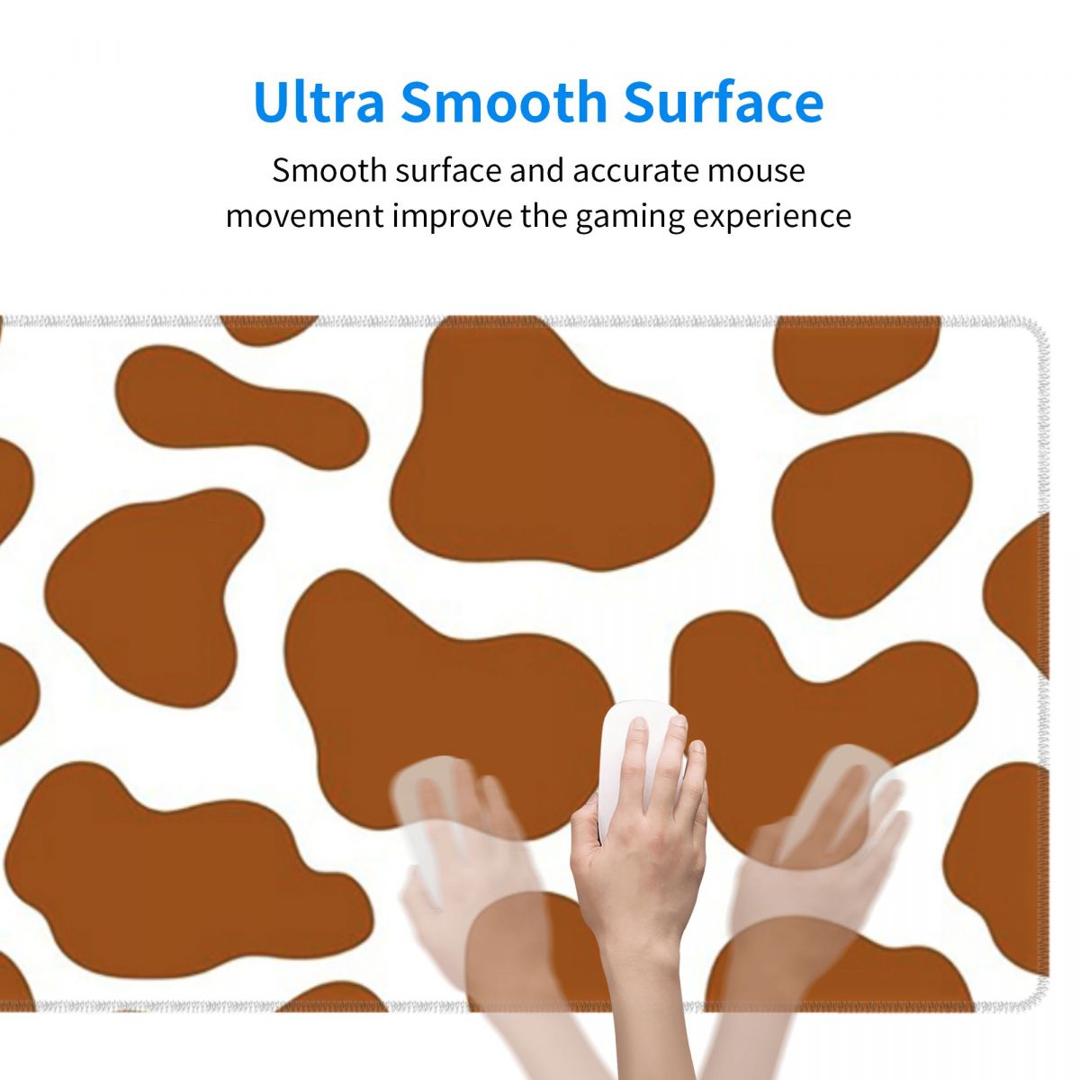 แผ่นรองเมาส์ขนาดใหญ่ ลายวัวสีน - Cow Mat Rubber บทวิจารณ์และราคา
