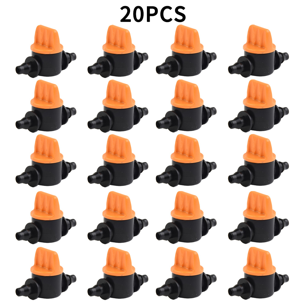 20 ชิ้นท่อวาล์ว Garden Tap สวน - Irrigation Drip Tape บทวิจารณ์และราคา