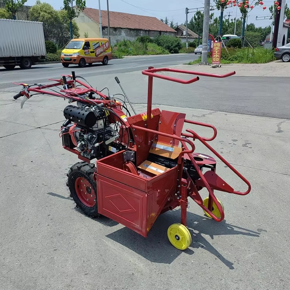 เครื่องเก็บเกี่ยวข้าวโพดขนาดเล - Combine Harvester Mini บทวิจารณ์และราคา